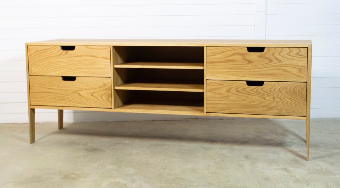 Sideboard in solid Oak Wood