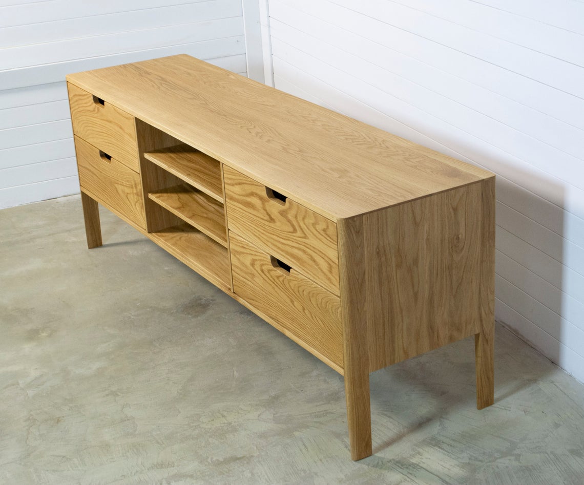 Sideboard in solid Oak Wood
