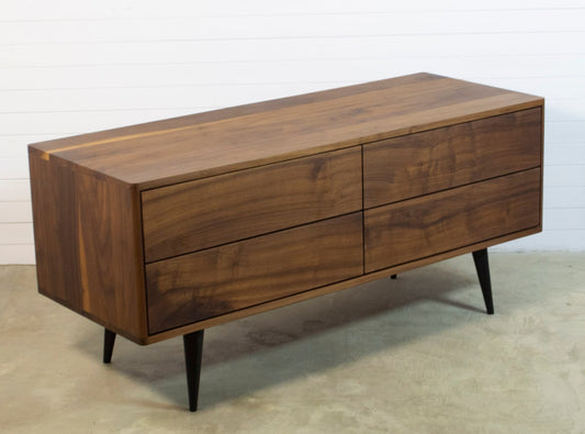 Sideboard in solid walnut wood