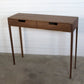 Entry Console table in Walnut solid wood