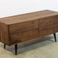 Sideboard in solid walnut wood