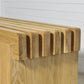 Bench in solid Oak Wood, Entry Way Bench / Garden Bench