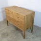 Chest of drawers in Oak or Walnut Solid Wood