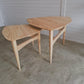 Satsbord in solid Oak/Walnut Wood